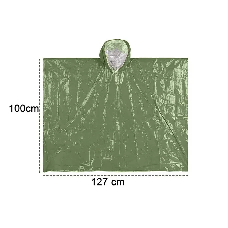 Emergency Survival Rain Hot Po - Survival Blanket Reflective 评论和价格