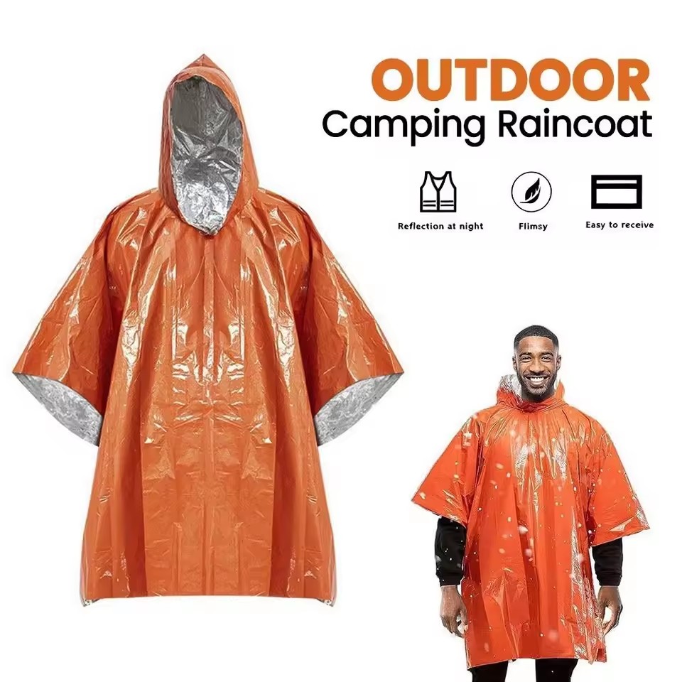 1Pc/2Pcs Emergency Rain Poncho - Emergency Poncho Rain 评论和价格